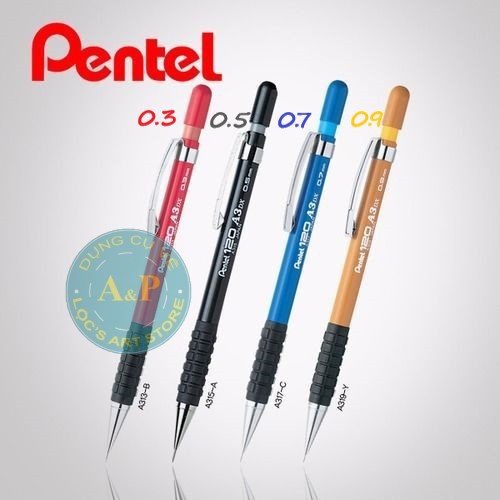 Bút Chì Bấm Pentel 120 A3