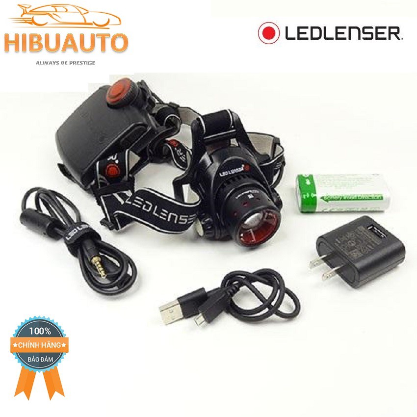 [CAO CẤP] Đèn Pin Đội Đầu LEDLENSER H14R2 Siêu sáng,chống nước, tùy chính góc soi, kích thước nhỏ, đầu đèn bằng kim loại