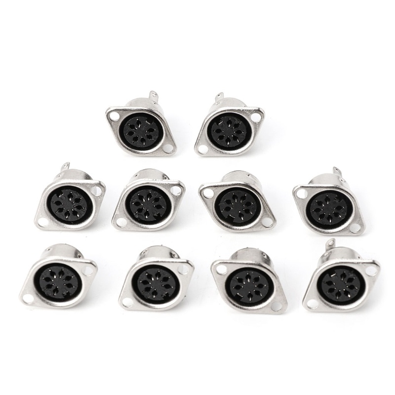 Set 10 Đầu Nối Cáp Âm Thanh 3 / 4 / 5 / 6 / 7 / 8PIN
