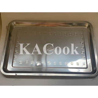 Mâm chữ nhật inox - Khay cạn inox đa dạng kích cỡ