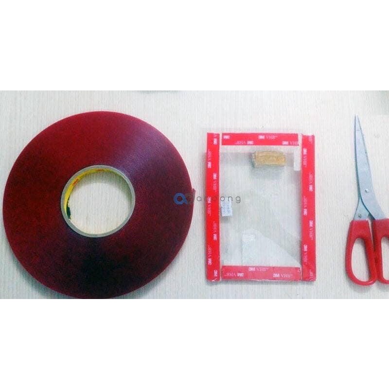 Cuộn Keo Trong 3M 2 Mặt Siêu Dính - Băng keo 3M 2 Mặt Trong Suốt ,Cuộn keo 3m trong bản 33 mét
