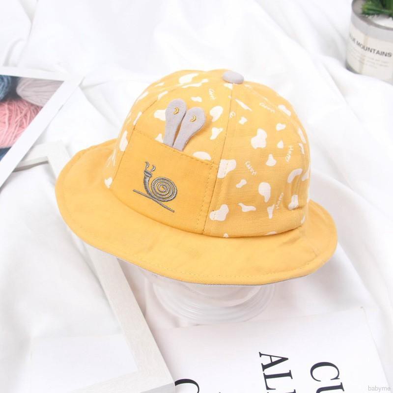Mũ vành thêu chữ dễ thương cho bé