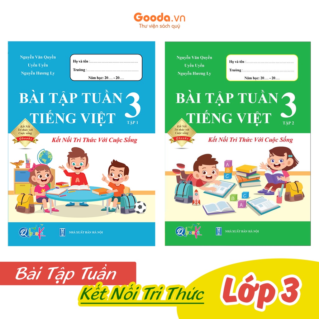 Sách Combo Bài Tập Tuần Tiếng Việt Lớp 3 - Kết Nối Tri Thức Với Cuộc Sống - BẢN QUYỀN