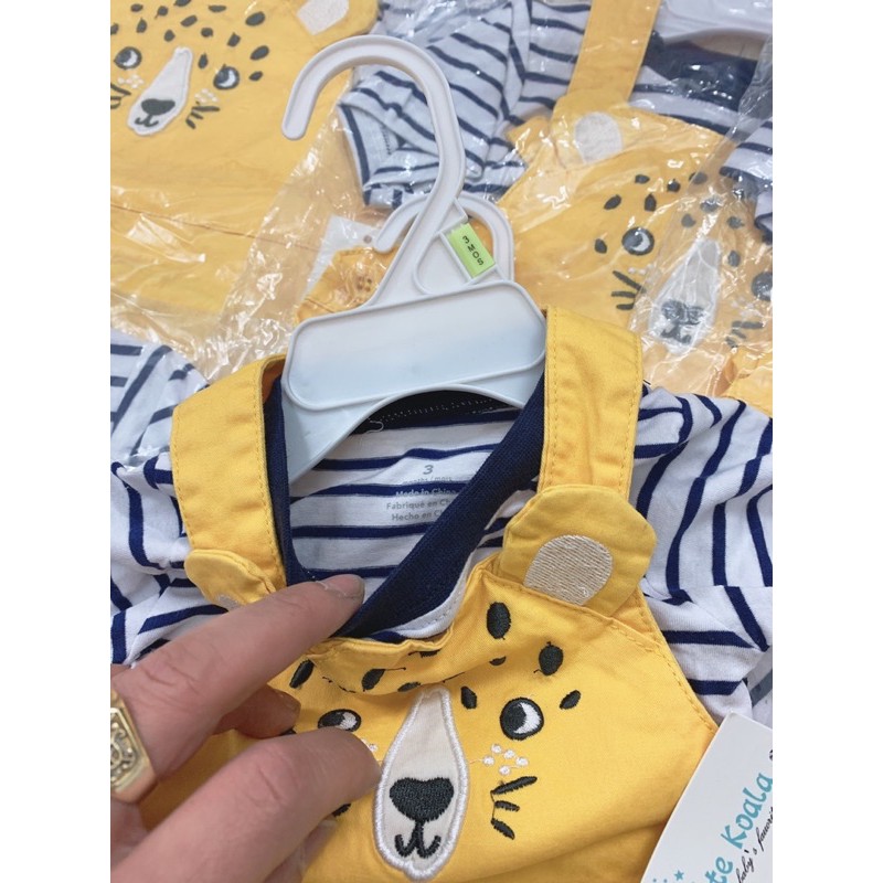 Set áo yếm Cute Koala nguyên móc 0-2 tuổi
