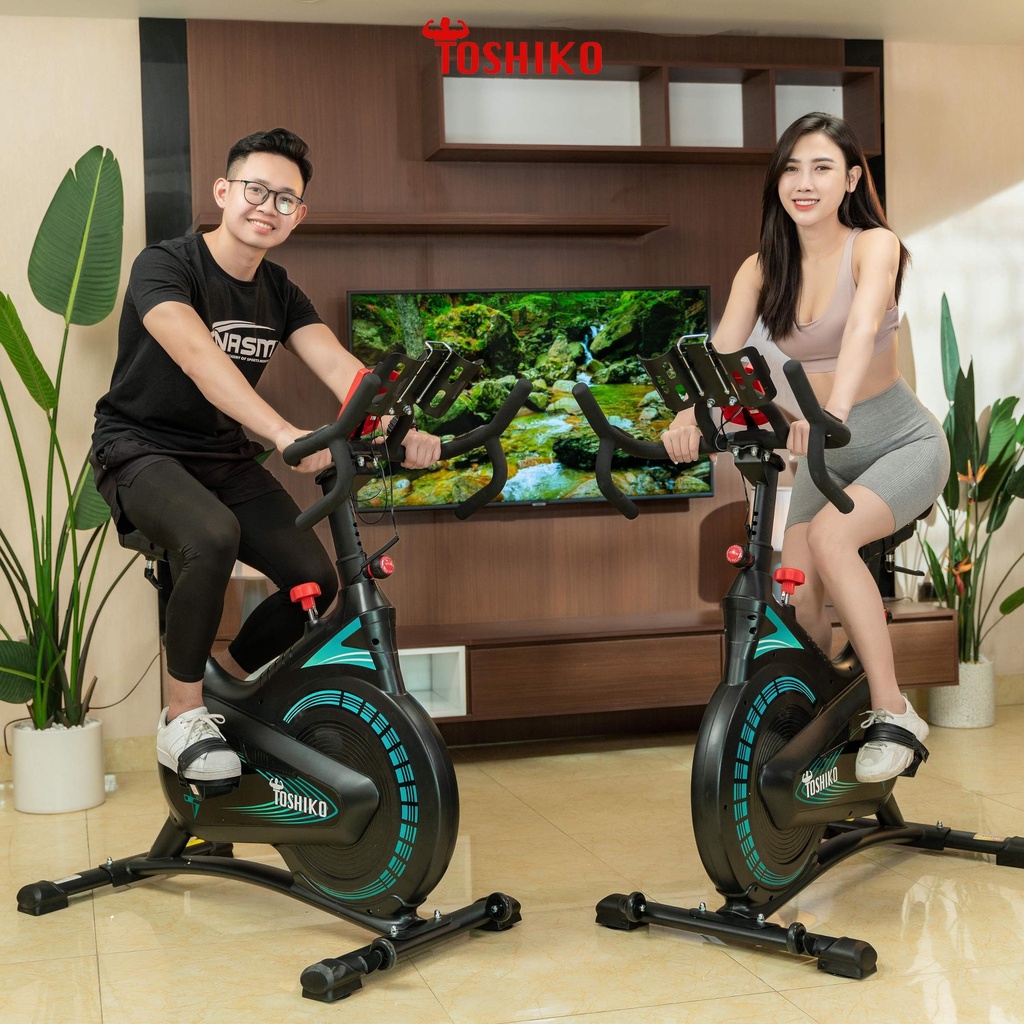 Xe đạp tập thể dục thể thao gym tại nhà Toshiko X11 bảo hành 3 năm giúp tăng cơ giảm mỡ hiệu quả