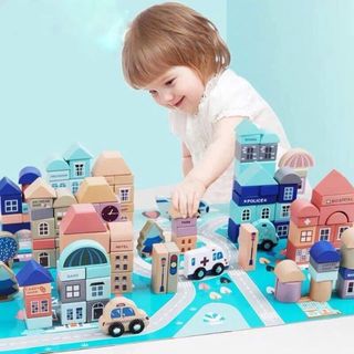 Bộ đồ chơi gỗ ghép hình thông minh