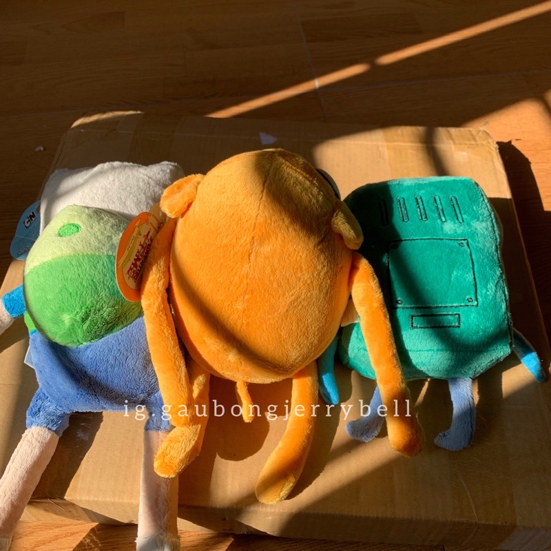 Gấu bông nhân vật hoạt hình Adventure Time Jake Finn Bmo Chính Hãng Cartoon Network