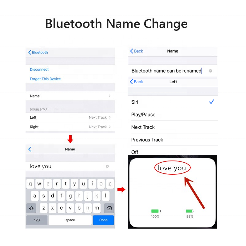 Tai Nghe YKZ TWS Pro4 Nhét Tai Chống Ồn Kết Nối Bluetooth Không Dây