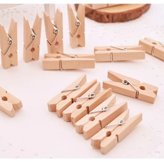 Kẹp gỗ treo ảnh 3.5cm
