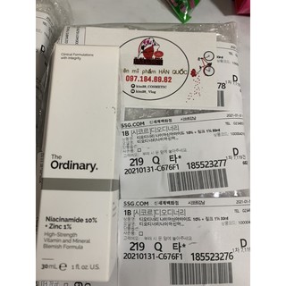 Tinh chất Niacinamide10%+Zinc 1%