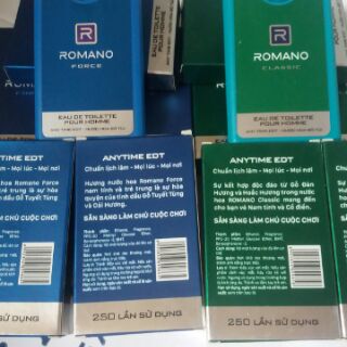 Nước hoa bỏ túi ROMANO