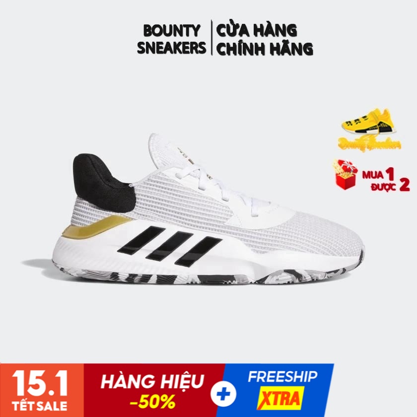 Giày Bóng Rổ Pro Bounce 2019 Low EF0472 &quot;White Gold&quot; - Hàng Chính Hãng - Bounty Sneakers