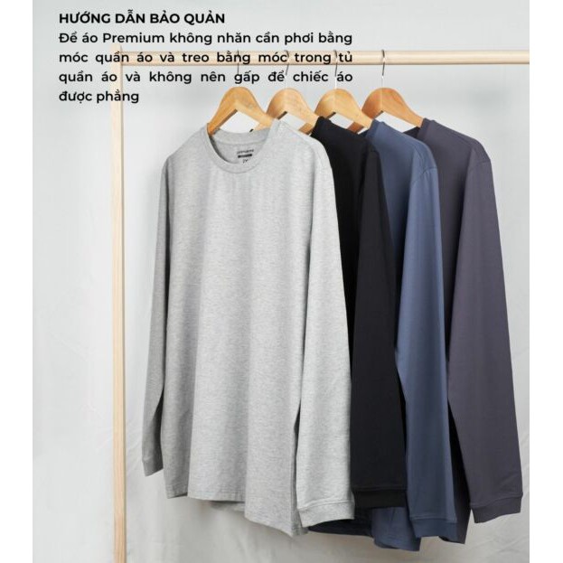 Combo 2 áo dài tay Cotton Compact phiên bản Premium co dãn, chống nhăn Coolmate. | BigBuy360 - bigbuy360.vn