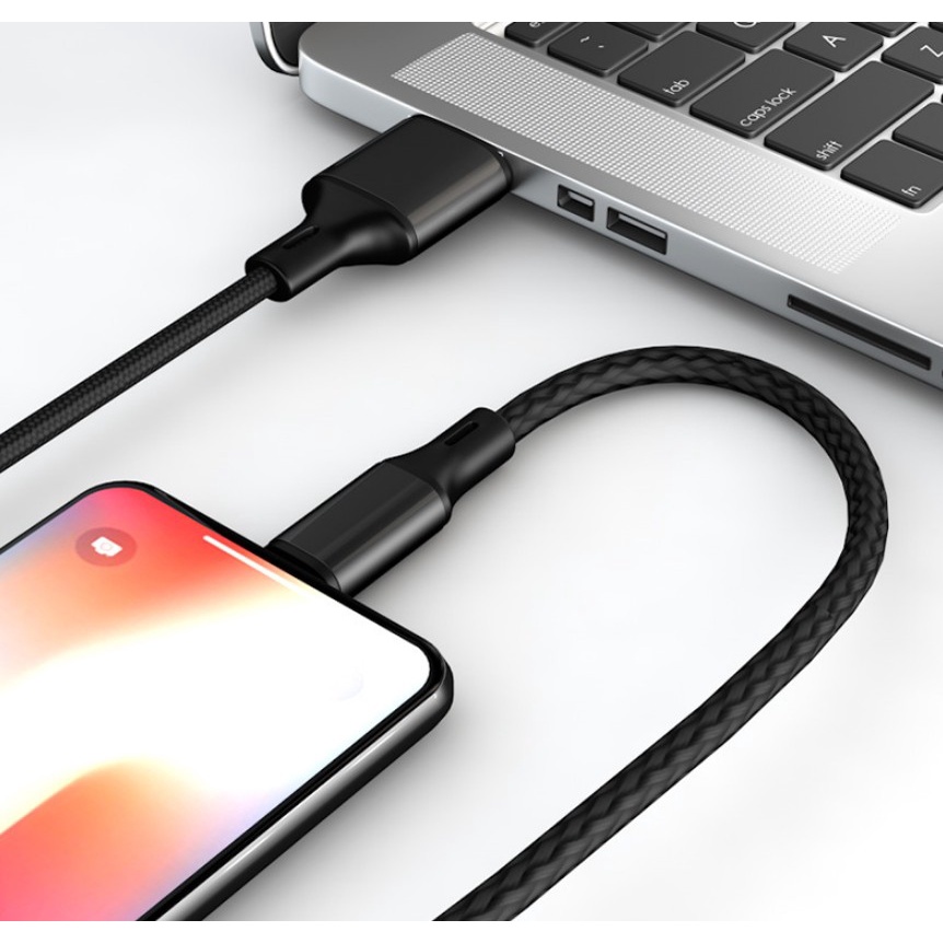 Dây Sạc TypeC Cáp sạc nhanh USB Type-C 1m Qualcomm 3.0 Quick Charge 3.0 QC 3.0 Bảo Hành 12 Tháng KBT-01