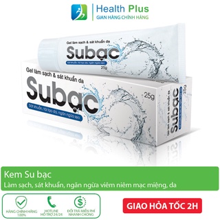 Kem Su bạc - Subac chứa nano bạc và thảo dược, cho bé bị thủy đậu, chân tay miệng