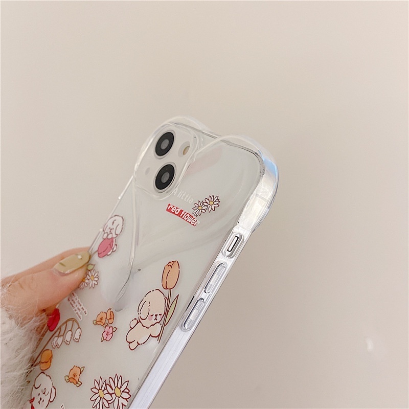 Ốp Điện Thoại Hình Cún Cưng Cho Apple 13PROMAX/12/12PRO/11PROMAX/11PRO/X/XS/XS/Xsmax/12PROMAX/11PROMAX