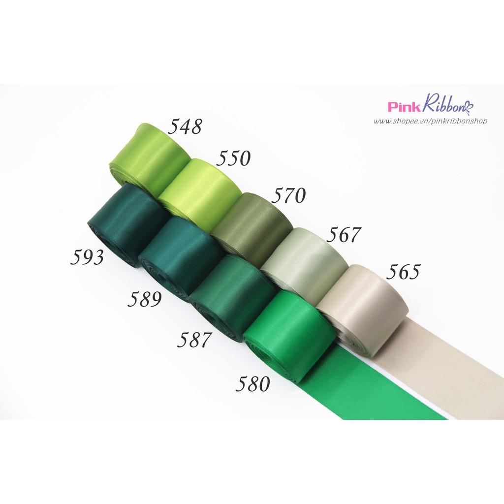 Ruy băng Satin loại đẹp - Cuộn 5Mét - Link 8/12