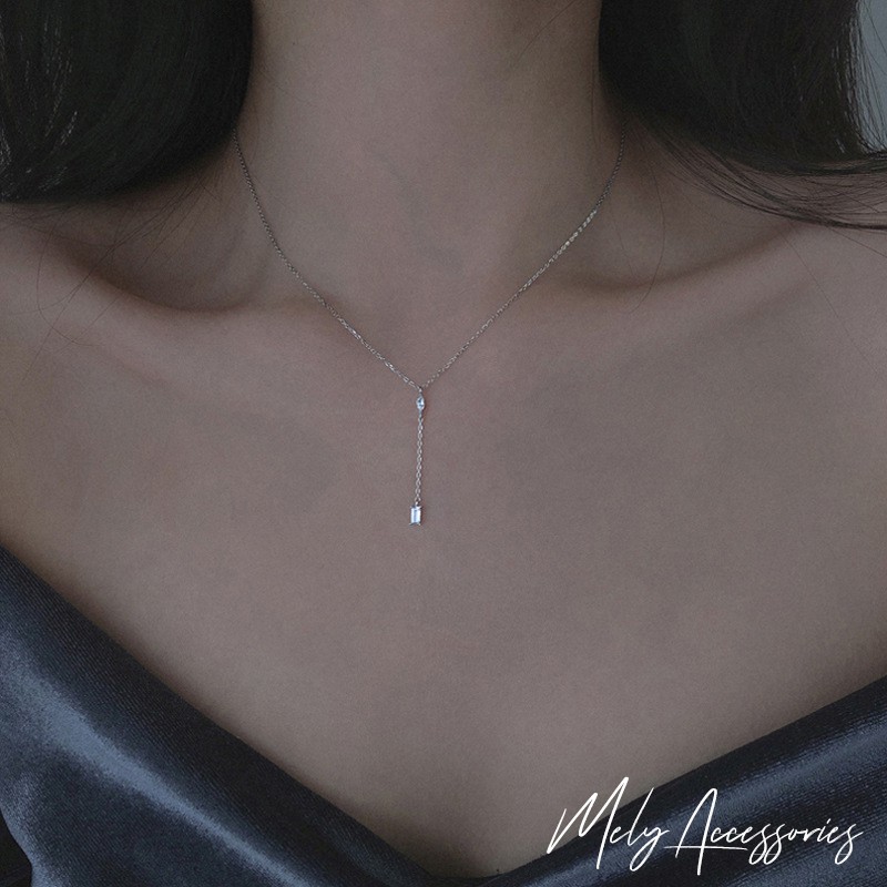 [KHÔNG ĐEN GỈ] Dây chuyền titan, vòng cổ nữ thép không gỉ cá tính basic đơn giản - Mely TT10