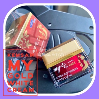 Kem sâm dưỡng trắng Hàn Quốc My JIn Gold Red Ginseng