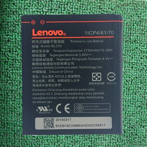 [Dùng Thử 7 Ngày] Pin Lenovo K5 Plus/ a6020/ BL259 Bh 12 tháng