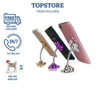 Giá Đỡ Điện Thoại Topstore Để Bàn Hình Bông Hoa Xem Video , Live Tream Xoay 360 Độ Tiện Lợi