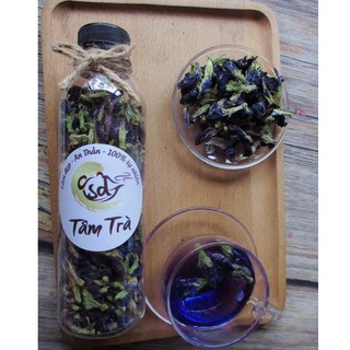 TRÀ HOA ĐẬU BIẾC TÂM TRÀ LỌ 350ML 50G