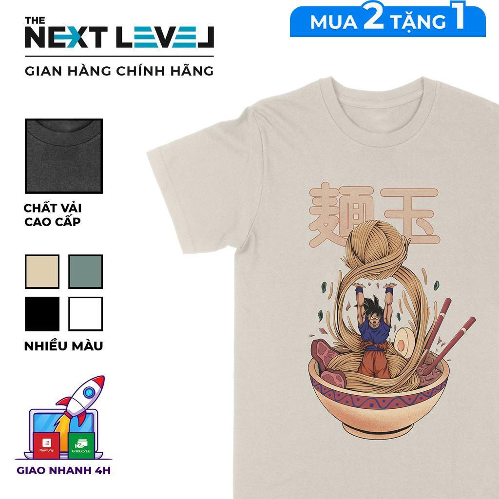 Áo thun Quả Cầu Khinh Khi Ramen - Dragon Ball Unisex THE NEXT LEVEL - Cotton 100% 4 màu nam nữ - BT0109