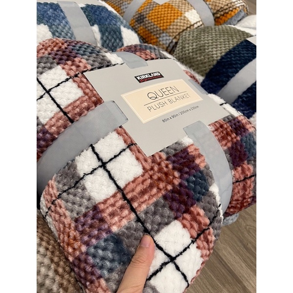 Chăn Lông Cừu Queen  Kirkland Mùa Đông Cao Cấp Mẫu Mới 2022