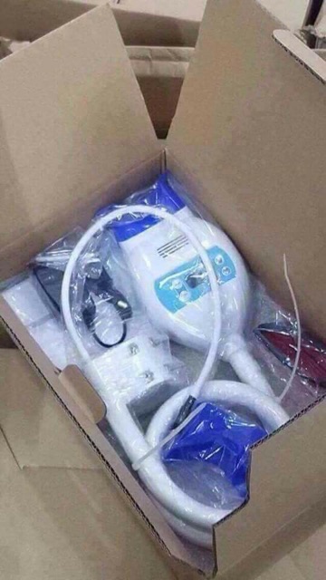 máy trắng trăng và thuốc trắng răng