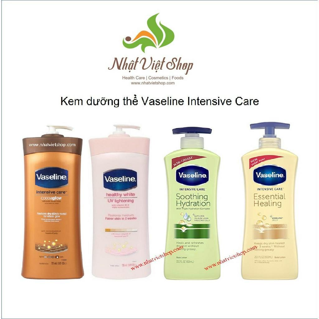 Dưỡng thể Vaseline Mỹ 725ml