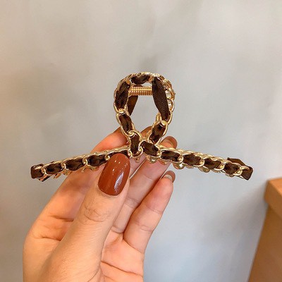Kẹp Tóc Nữ Ruy Băng kim loại kiểu Hàn Quốc ❤️ Kẹp búi tóc xinh xắn cho nữ mã L21