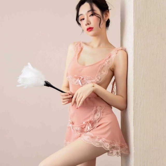 Váy ngủ cosplay hầu gái xuyên thấu VN720 | BigBuy360 - bigbuy360.vn