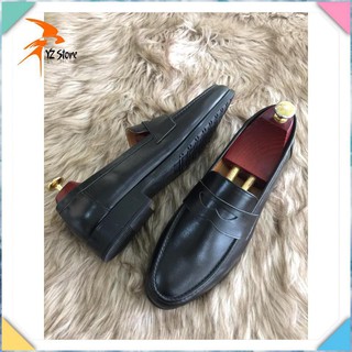 Giày Tây én đen da bò 100%