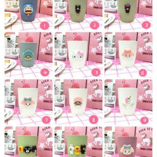 BỘ 5 CỐC NHỰA LÚA MẠCH CHO BÉ