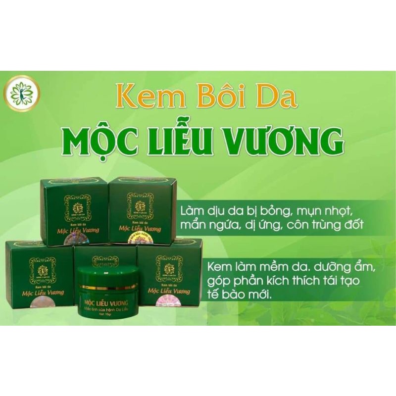 Kem bôi da Mộc liễu Vương_mẫu mới dạng tuyp tăng thêm 20% khối lượng