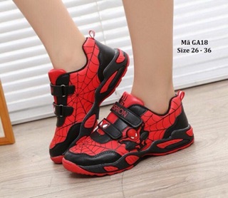 Giầy nhện Siêu nhân cho bé trai