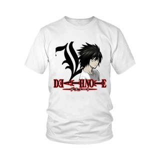 Áo thun Unisex in hình Cuốn Sổ Tử Thần Death Note nhân vật L Mẫu 9 (Đủ màu)