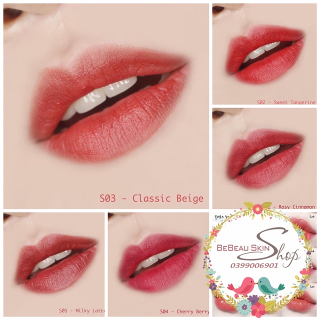 Son Black Rouge   Son Kem Lì BLACK ROUGE Mousse Blending - Son Black rouge dòng S