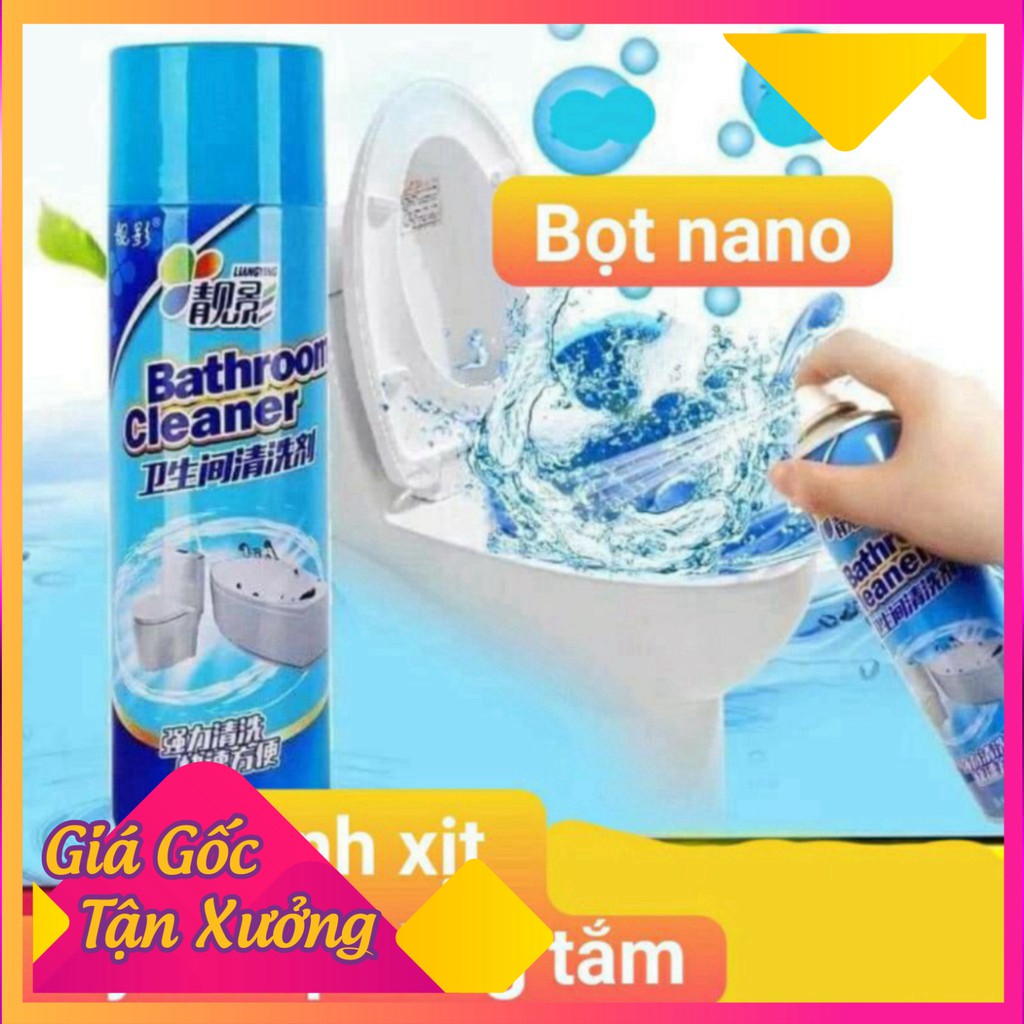 (FREE SHIP)+ FREE SHIP Chai Xịt Vệ Sinh Bọt Tuyết  Phòng Tắm Bathroom Cleaner giá tốt chỉ có ở tiện ích shop GIÁ TỐT CHỈ