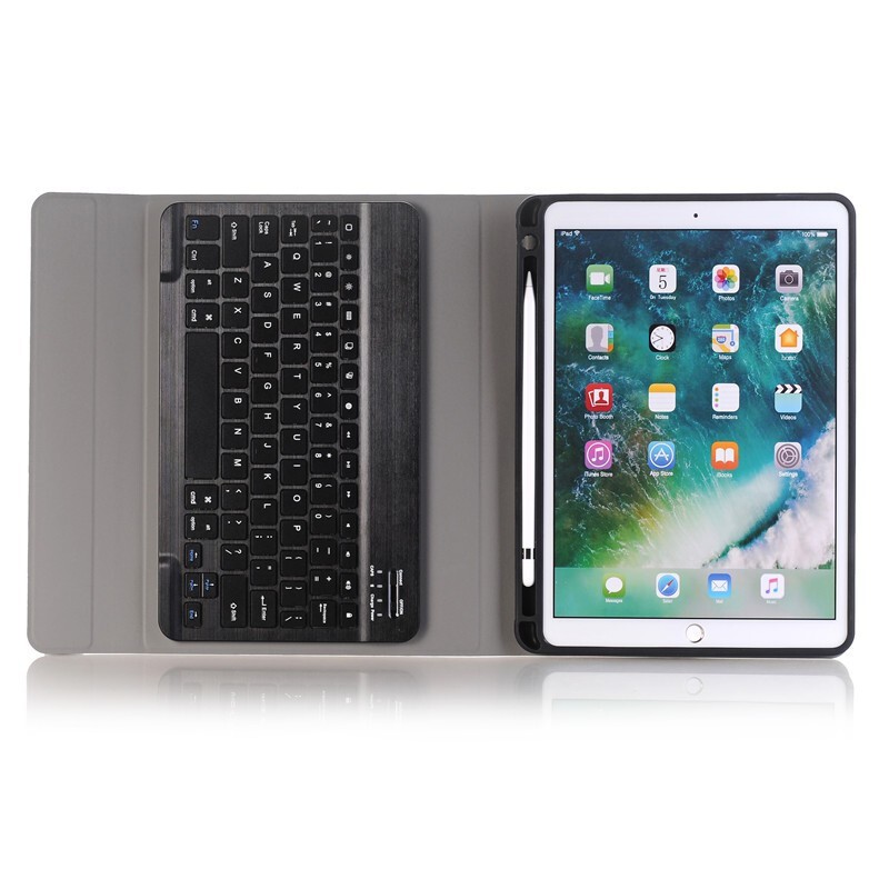 Bao da kèm bàn phím Bluetooth cho iPad Pro 11.0 inch 2018/2020/10.5/10.2/Gen 7/8/9.7/Air/Mini 1/2/3/4/5