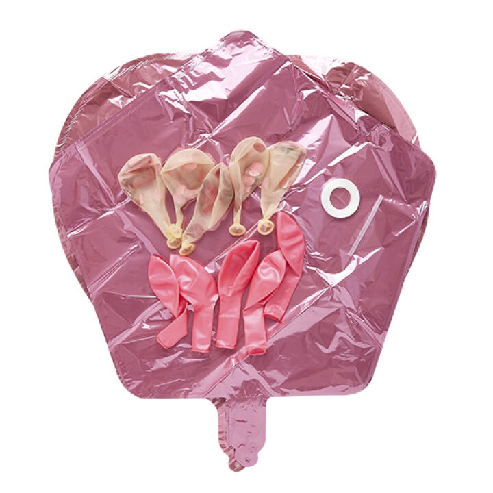 Set Bong Bóng ARTBOX Hàn Quốc Tông Màu Hồng Dùng Để Trang Trí Tiệc