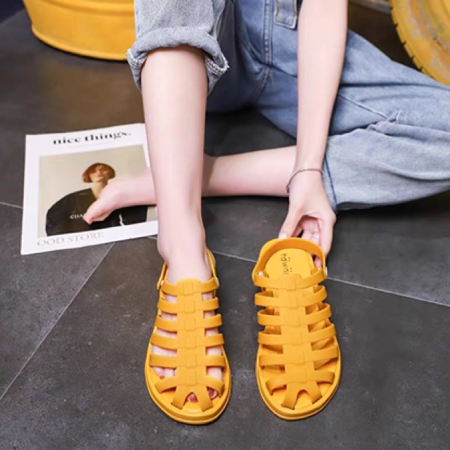 [FREE SHIP] Dép sandal nữ rọ nhựa siêu bền đẹp( giao mầu ngẫu nhiên)