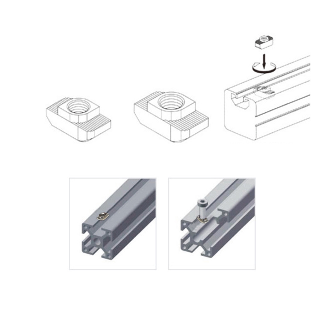 50 Khối Chữ T Phụ Kiện Công Nghiệp Phong Cách Âu Mỹ