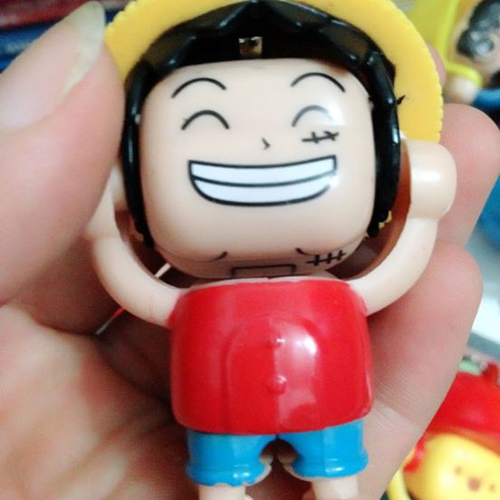 Móc khóa thay đổi cảm xúc - Luffy