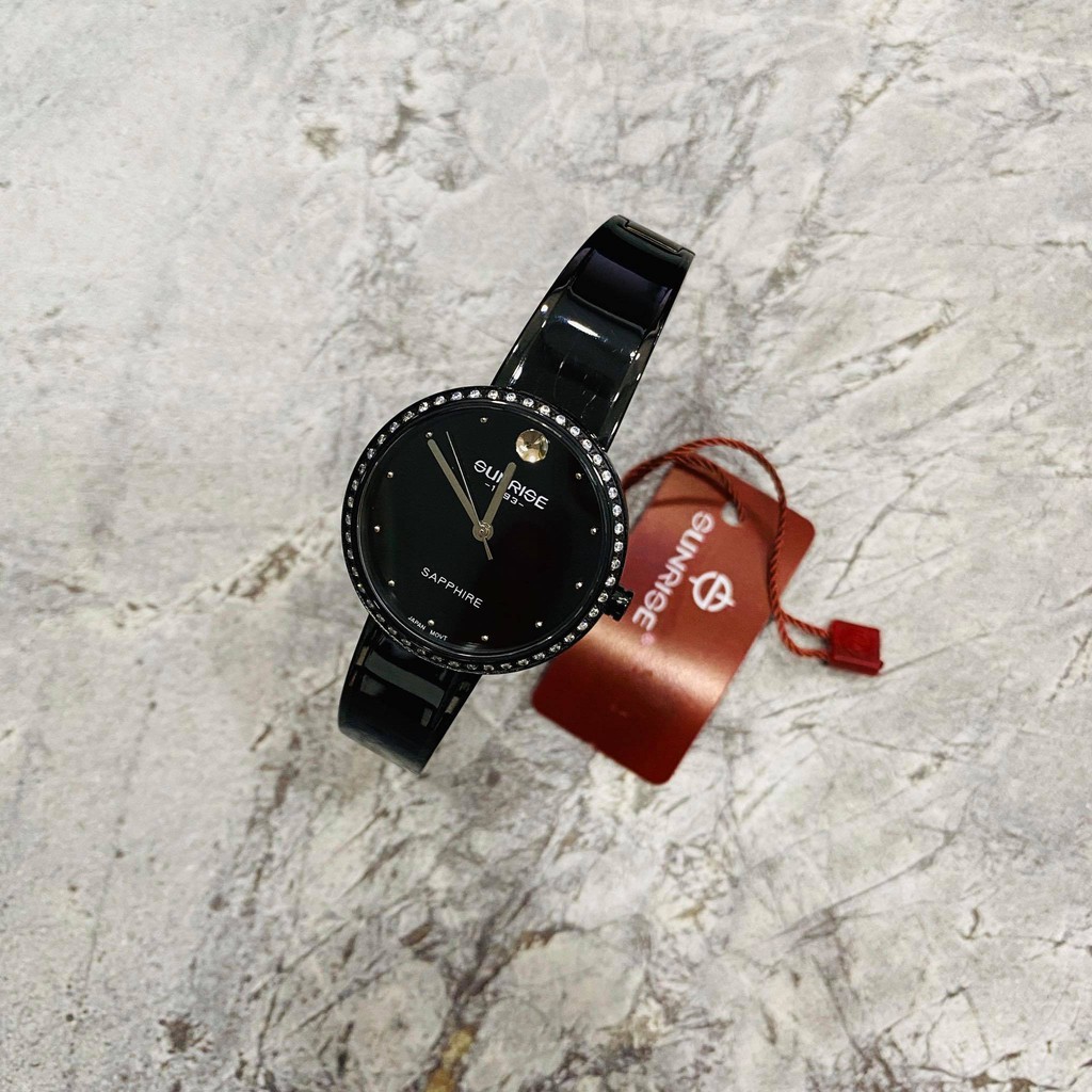 Đồng hồ Sunrise nữ chính hãng Nhật Bản L9968.AA.DB.D - kính saphire chống trầy - bảo
