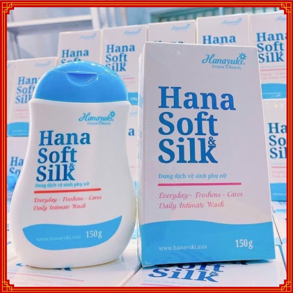 Hana Soft Silk - Dung Dich Vệ Sinh Phụ Nữ Hanayuki Sạch Mát, Thơm Tho [GÌ CŨNG RẺ]