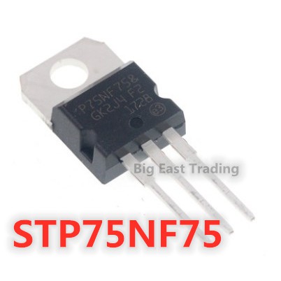 P75NF75 TO-220 STP75NF75 10 CÁI TO220 75NF75, đảm bảo chất lượng pxb12