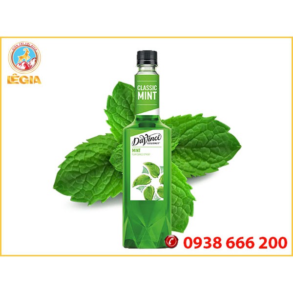 SIRO DAVINCI CHANH BẠC HÀ 750ML (MOJITO SYRUP)