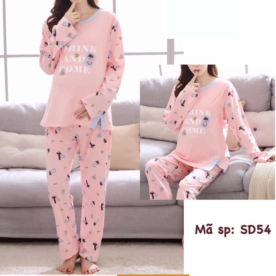 Bộ mặc nhà Bầu sau sinh SD54