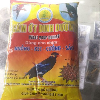 Cám ớt dinh dưỡng